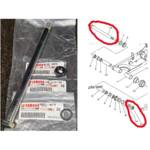 Blaster OEM Rear Swingarm Pivot Bolt Set