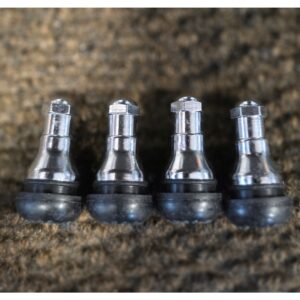 Valve Stems TR412 Shorty's Chrome Sleeved