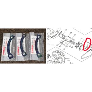 OEM Blaster/Banshee/Warrior Sprocket Lock Tabs