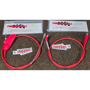 Blaster Terry Cable Clutch/Throttle Kit (RED)