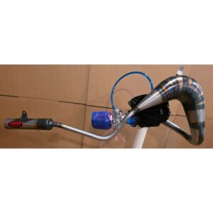 HPM Right Bend Exhaust (clear coated)